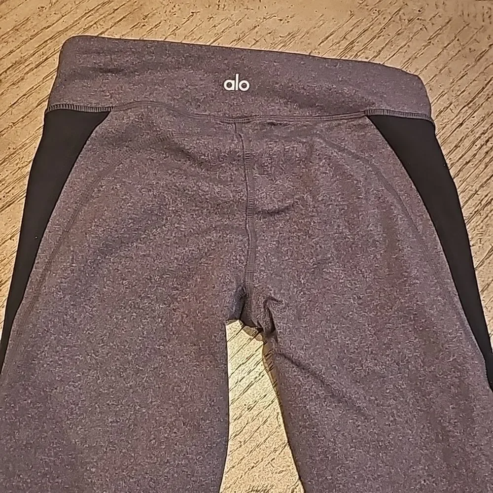 Alo black and gray legging size S